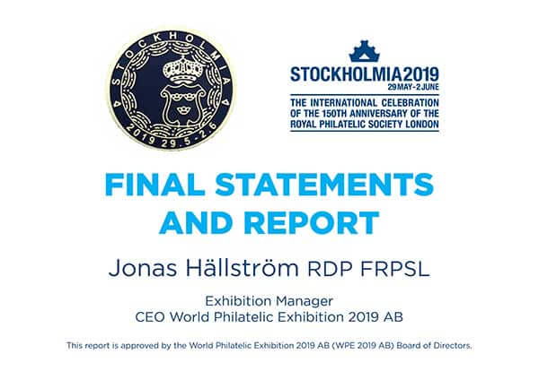 STOCKHOLMIA 2019 Final Statements